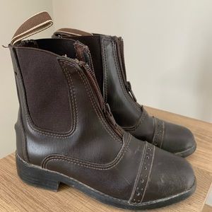Girls Equestrian Paddock Boots